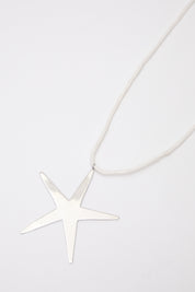 eyland star necklace close detail