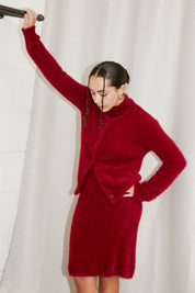 hosbjerg pearl knit turtleneck set