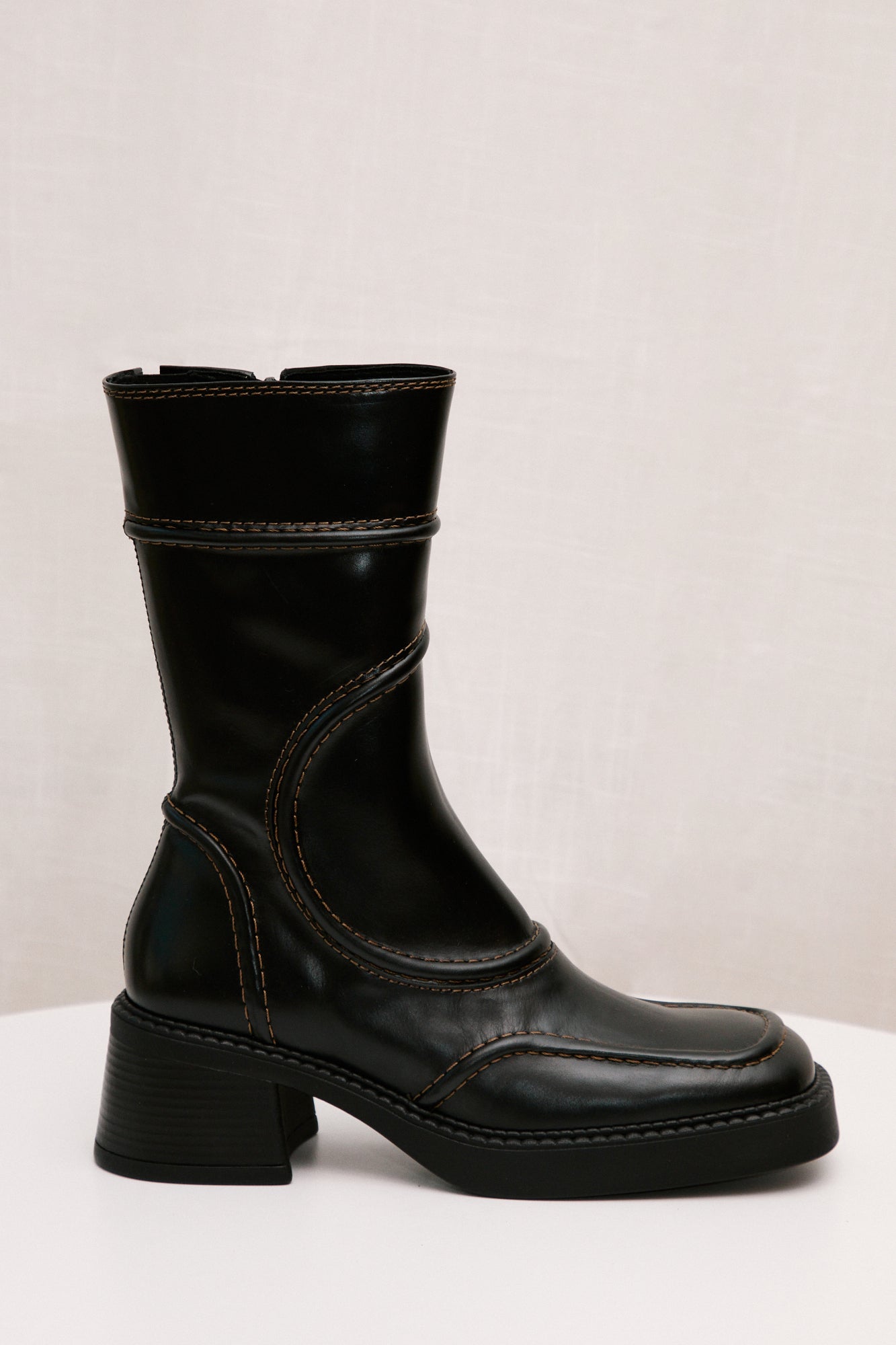 miista malene boots black and brown
