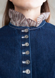 w'menswear bloomer jacket indigo