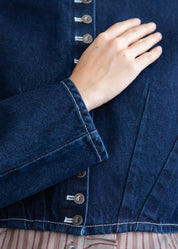 w'menswear bloomer jacket indigo