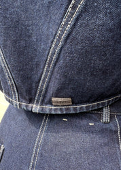 w'menswear bloomer jacket indigo