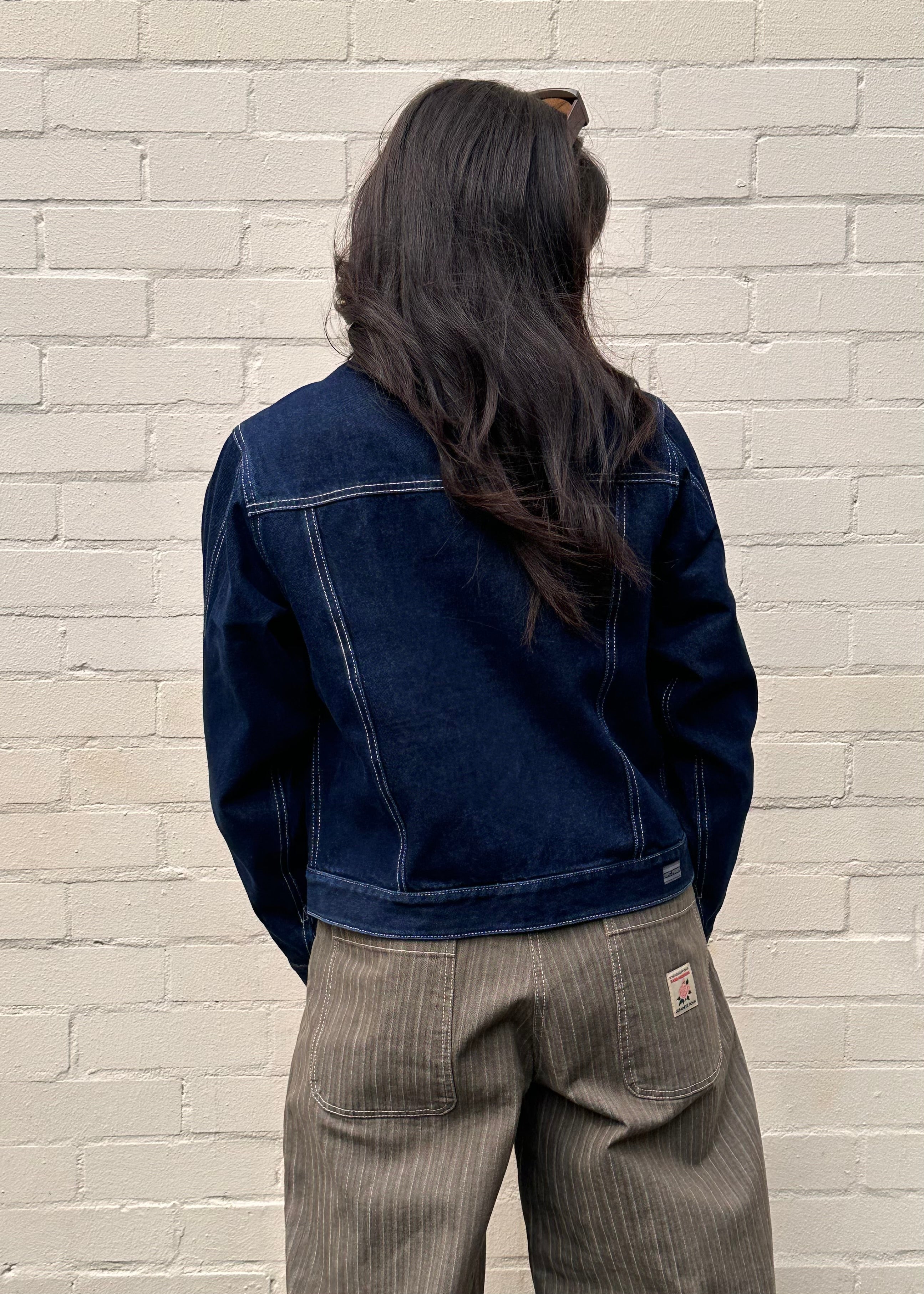 w'menswear engineers jacket indigo