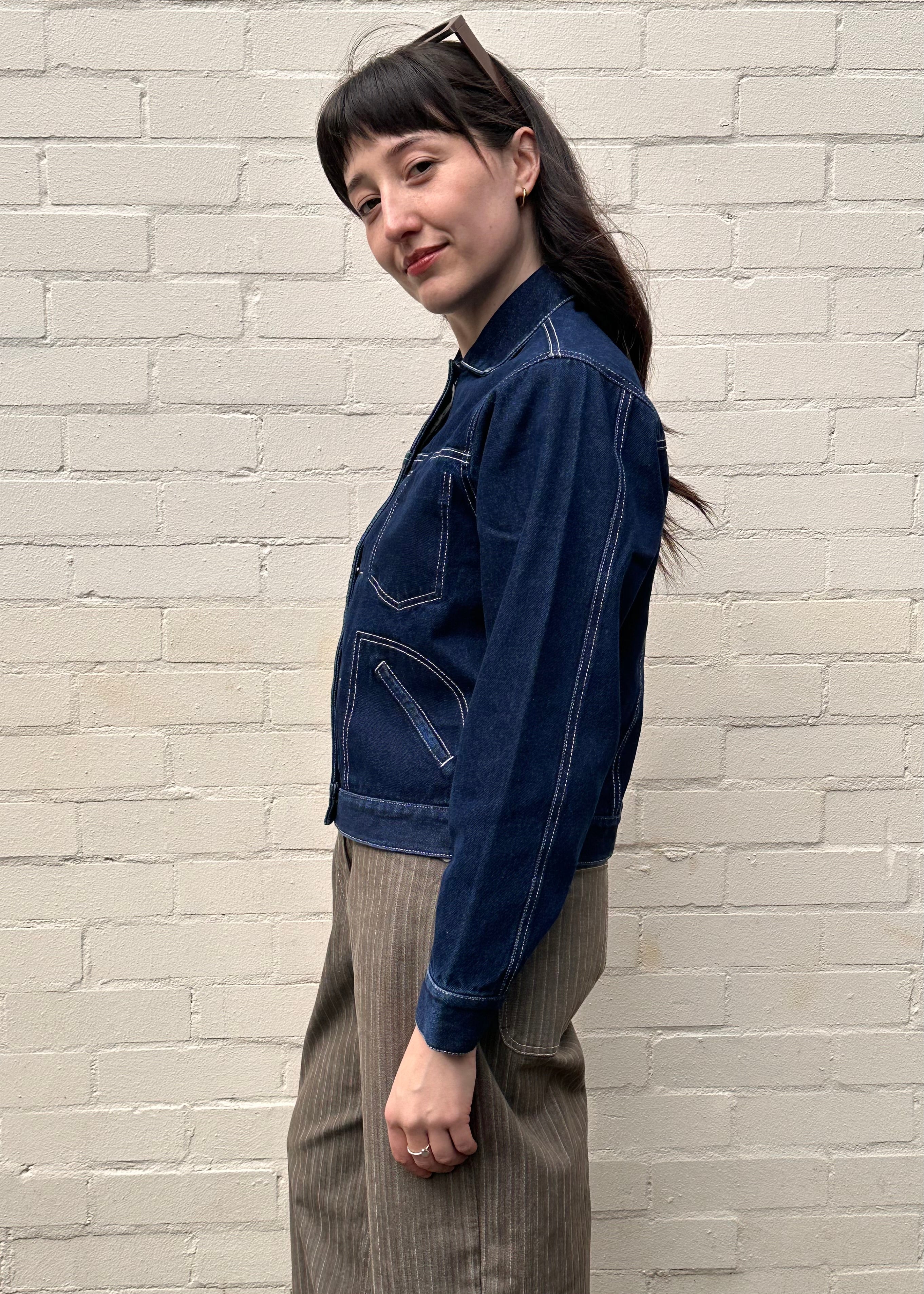 w'menswear engineers jacket indigo