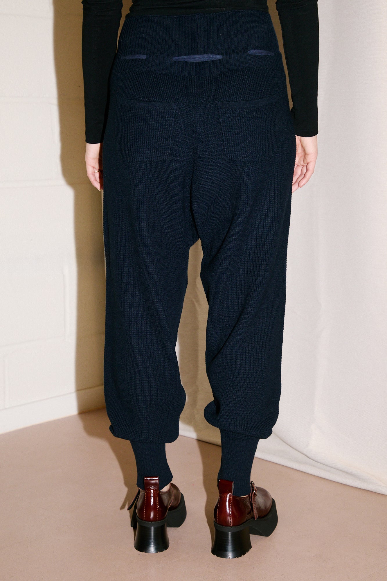 waffle pants navy beams boy