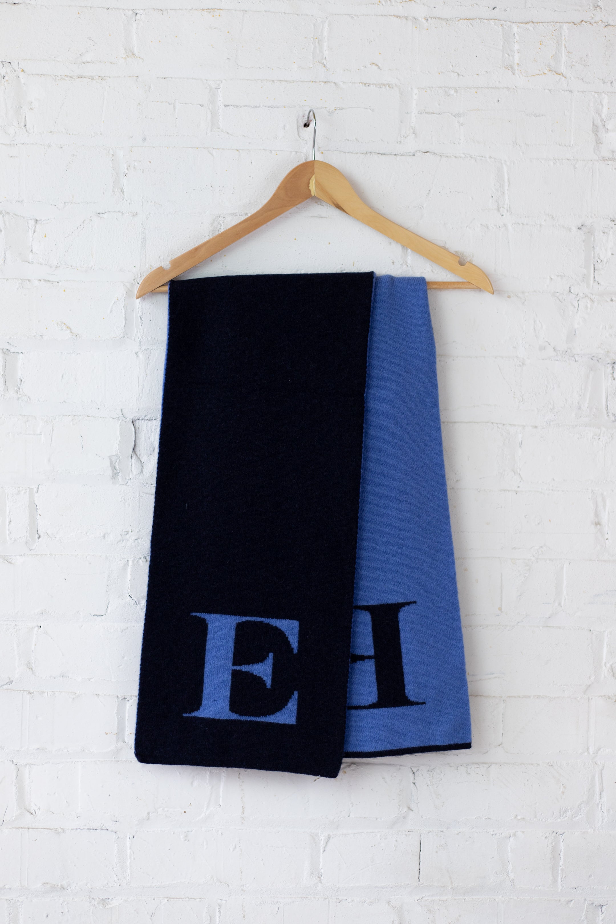 Alphabet Scarf | E