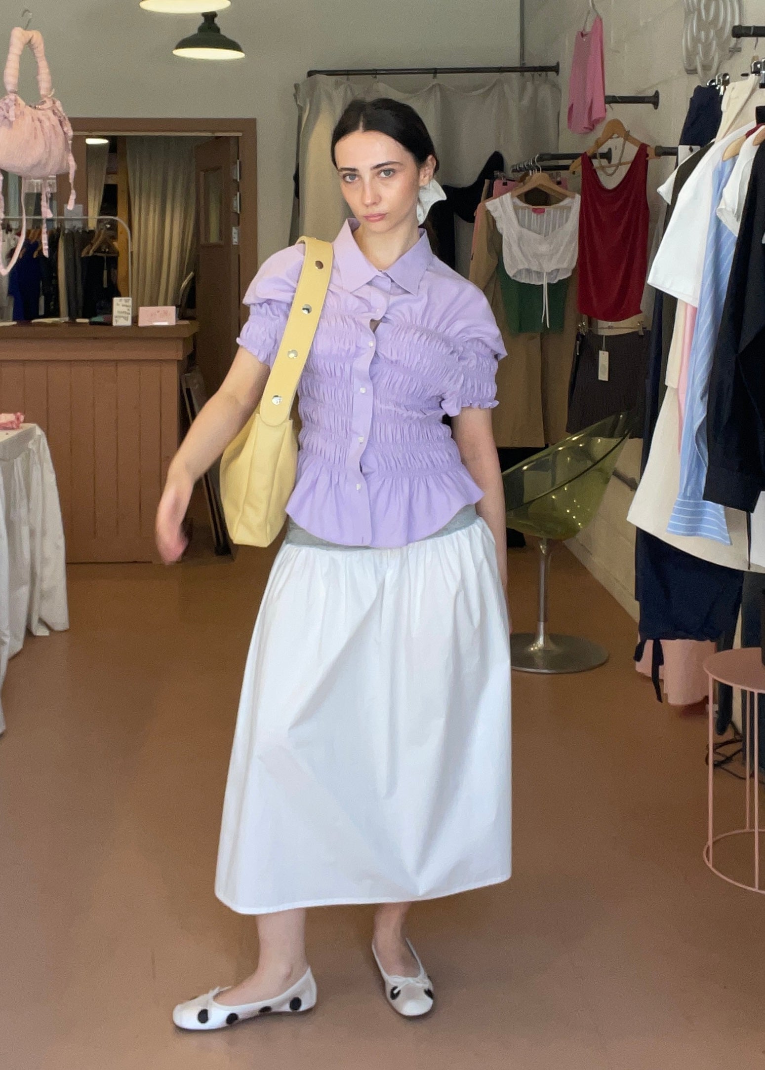 Poetica Shirt in Lilac