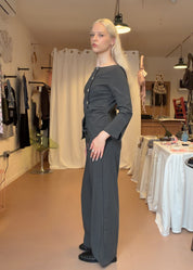 Odin Pant Ash Pinstripe