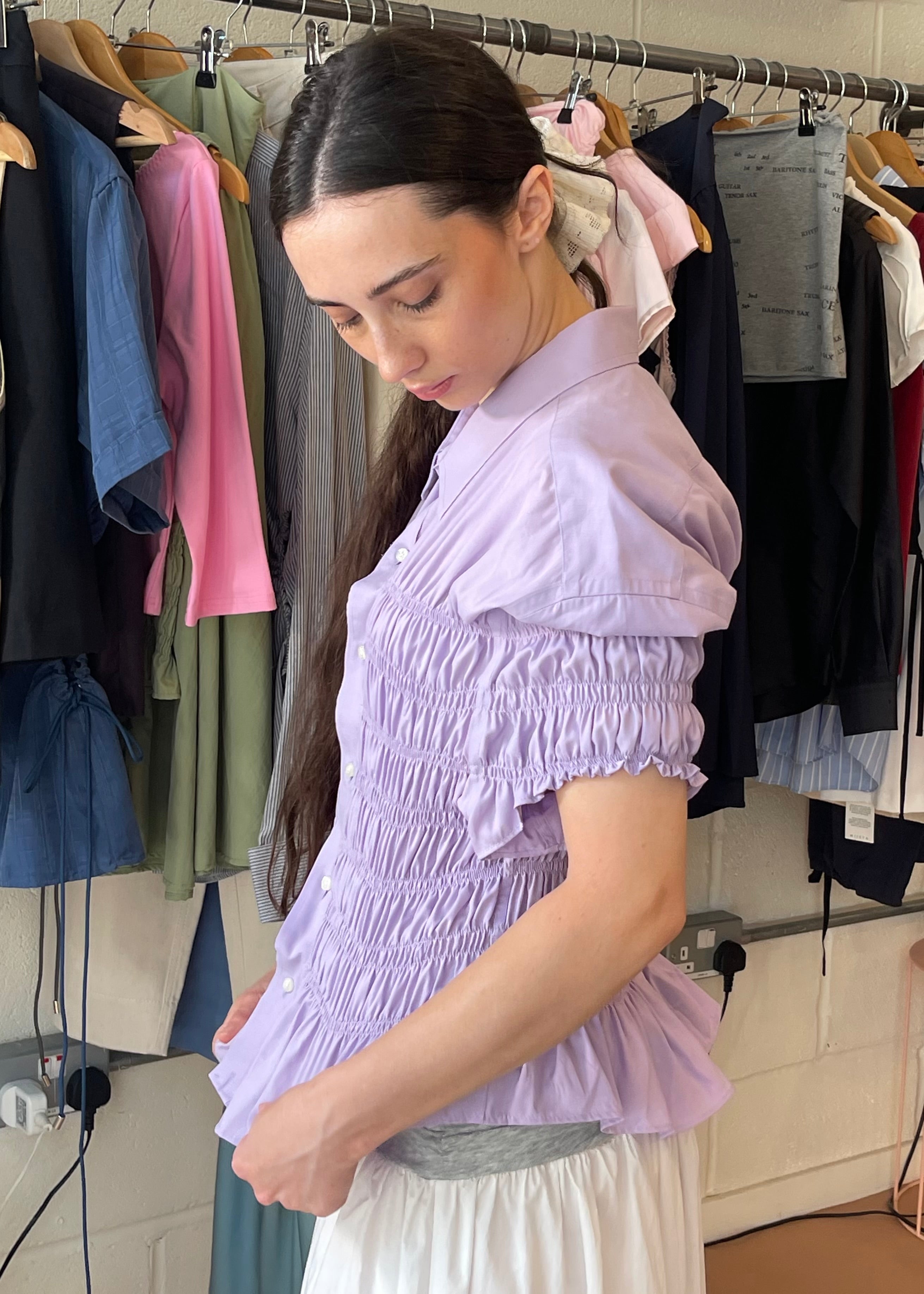 Poetica Shirt in Lilac