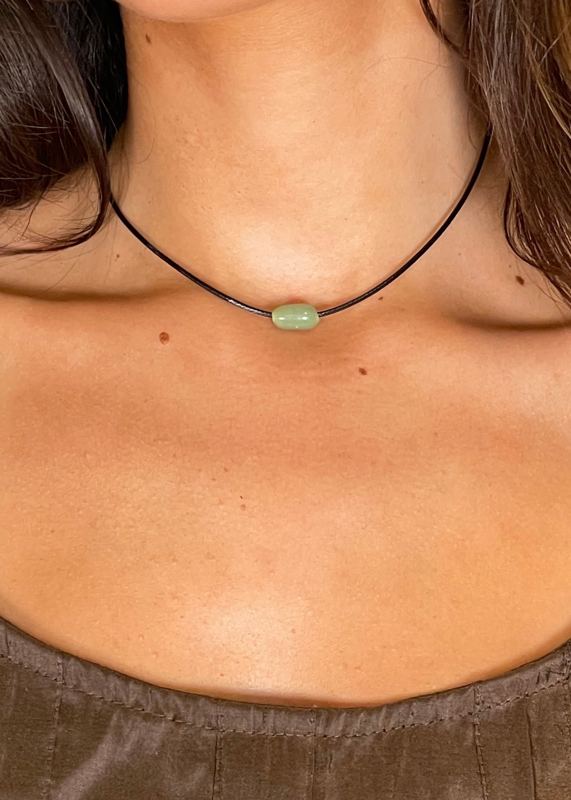 Tiny Sage Necklace