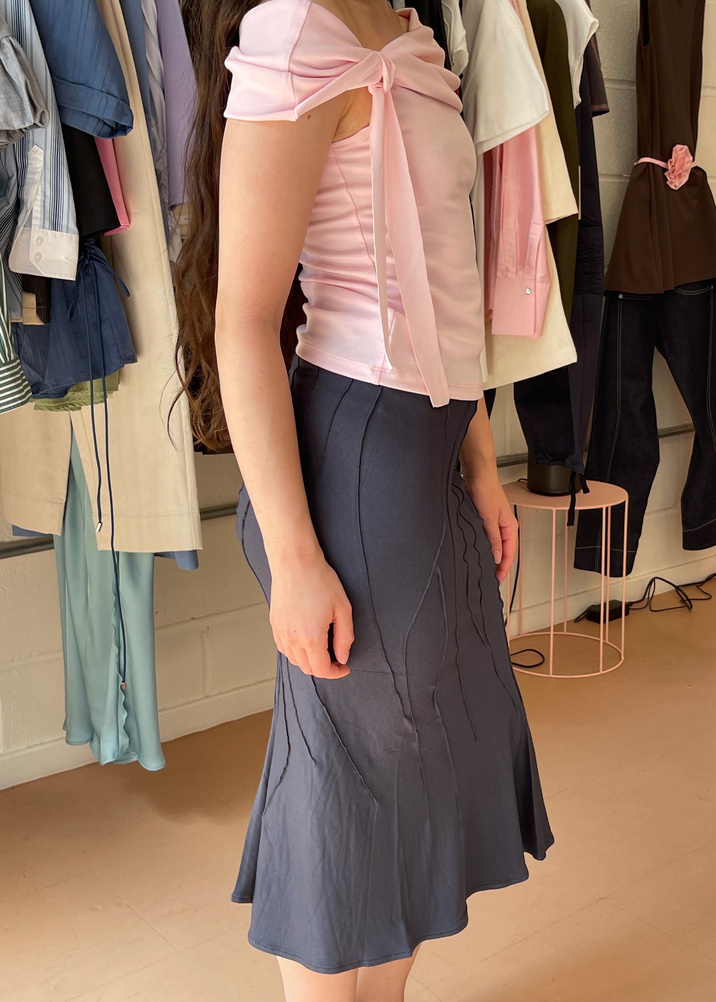 Figure Skirt Navy