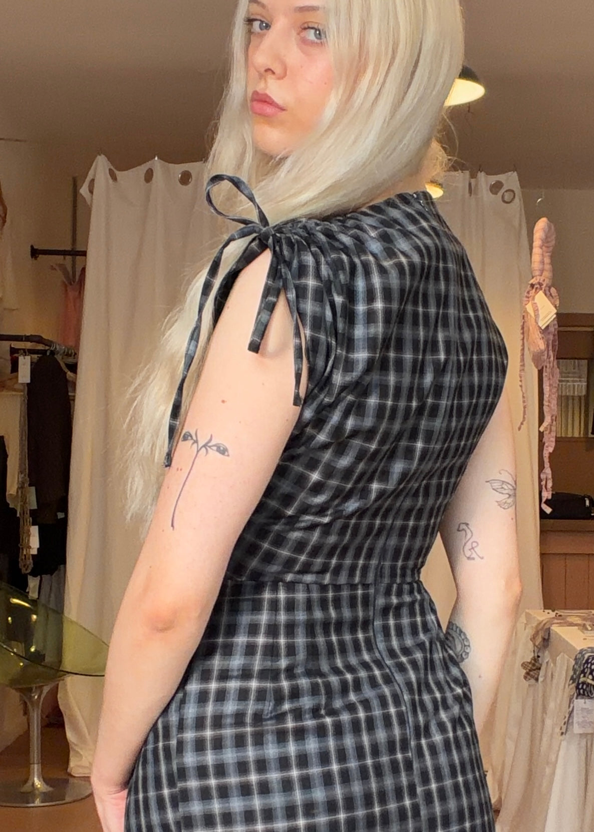 Demi Dress Chelsea Plaid