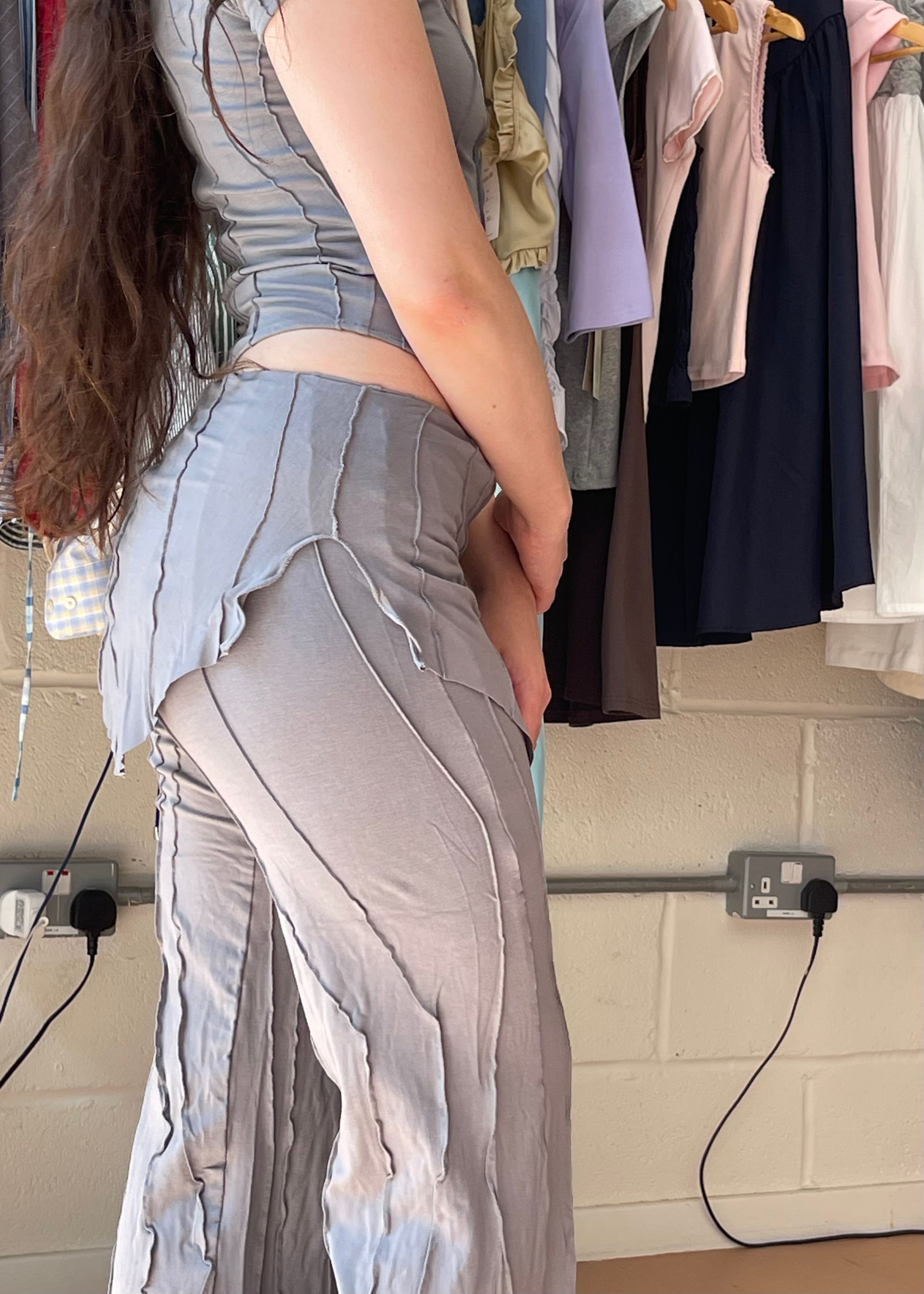 Flowing Pants Grey