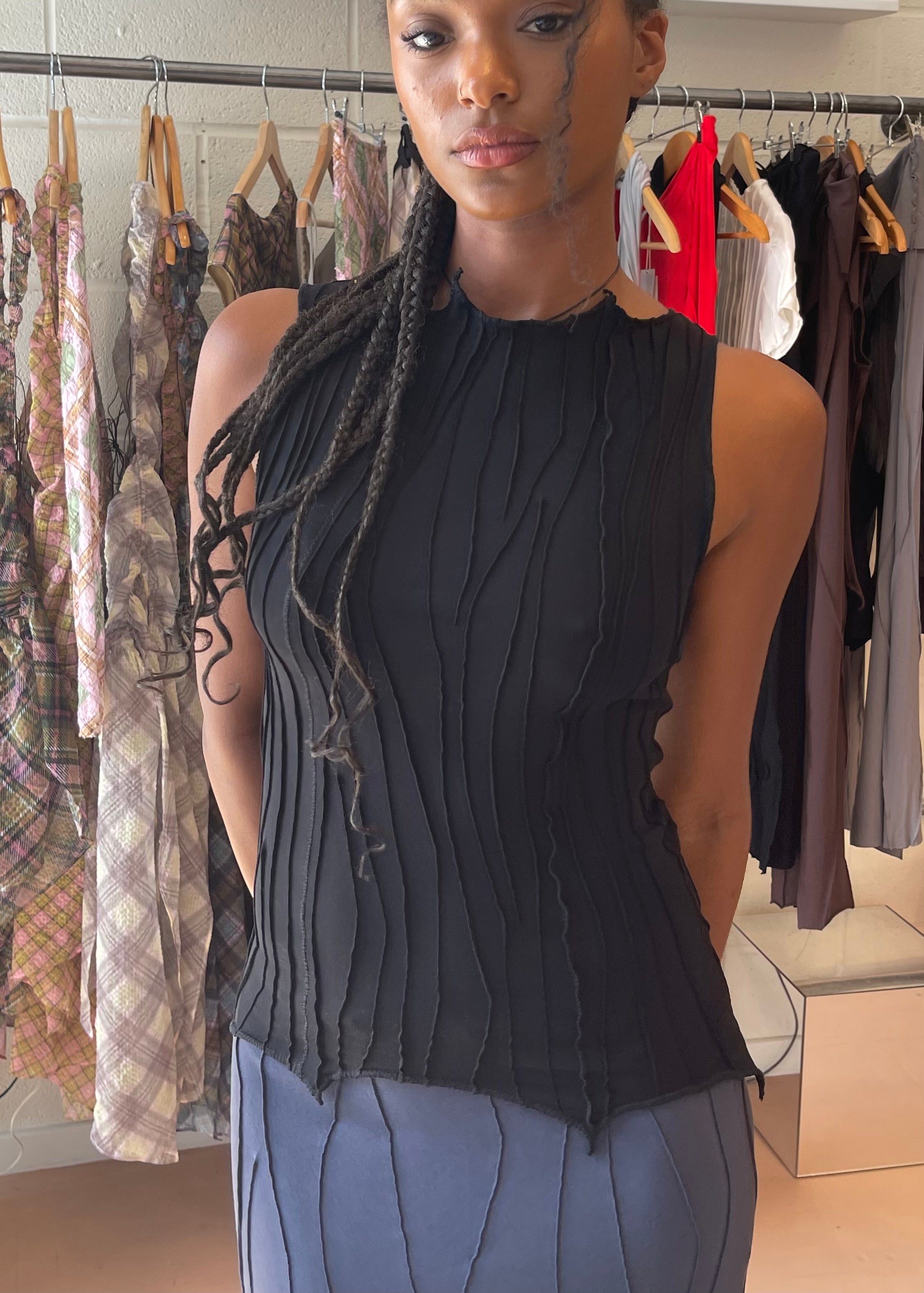 Barbele Tank Top Black
