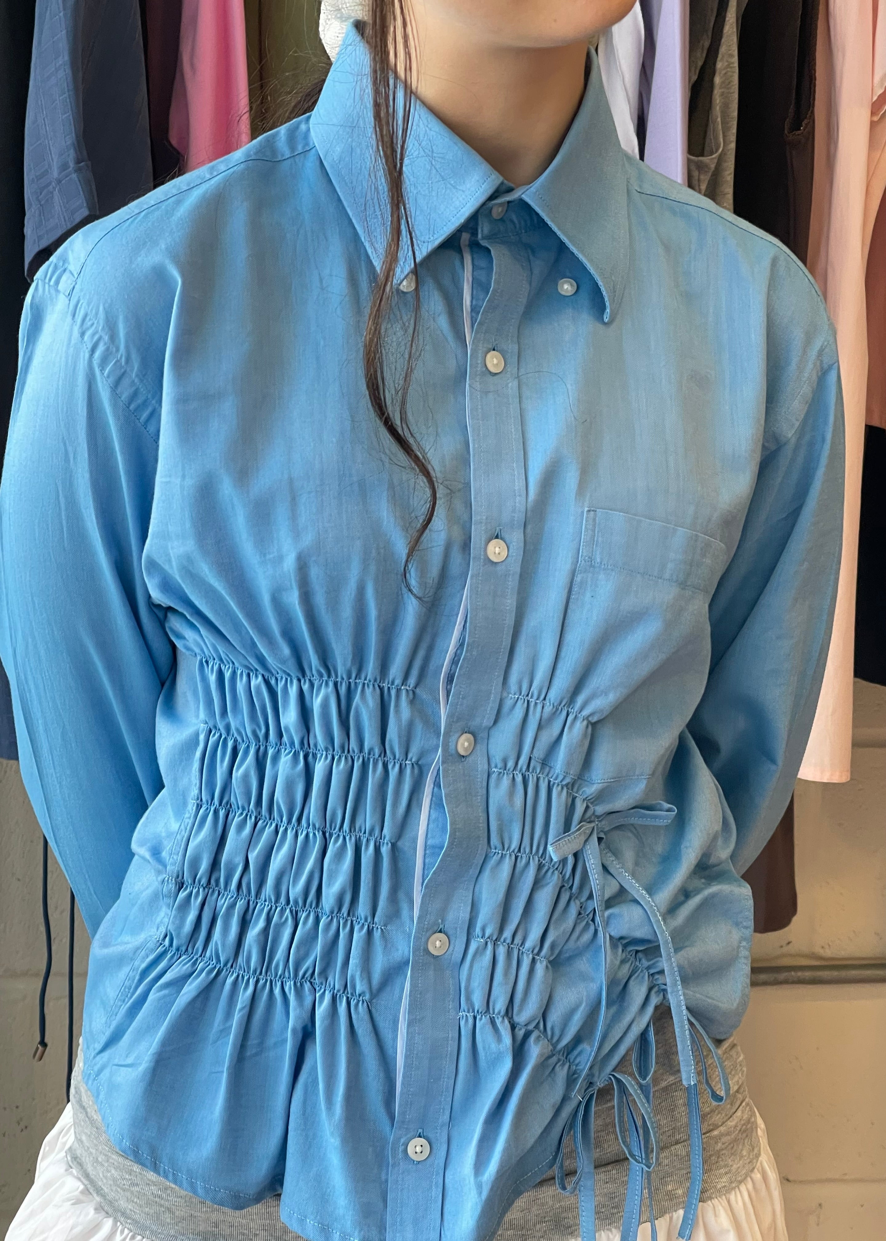 Cascade Shirt in Sky Blue