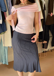 Figure Skirt Navy