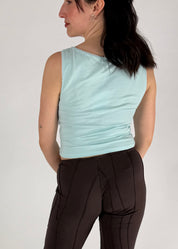Blue Audrey Tank