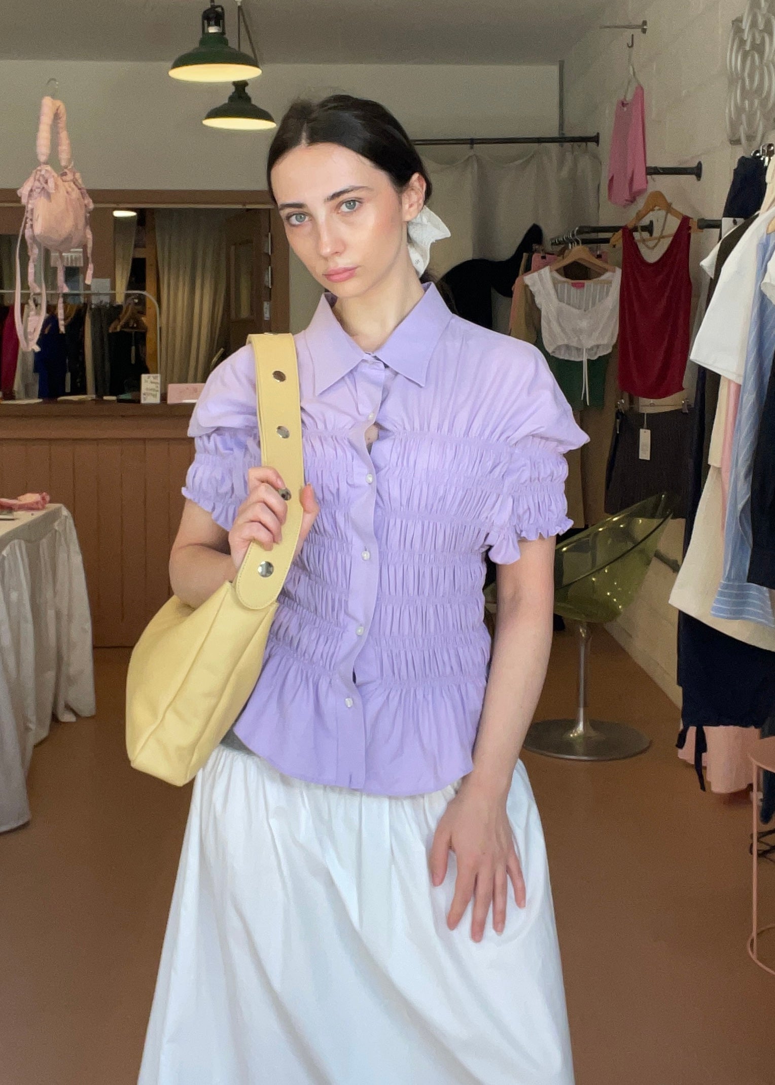 Poetica Shirt in Lilac