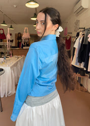 Cascade Shirt in Sky Blue