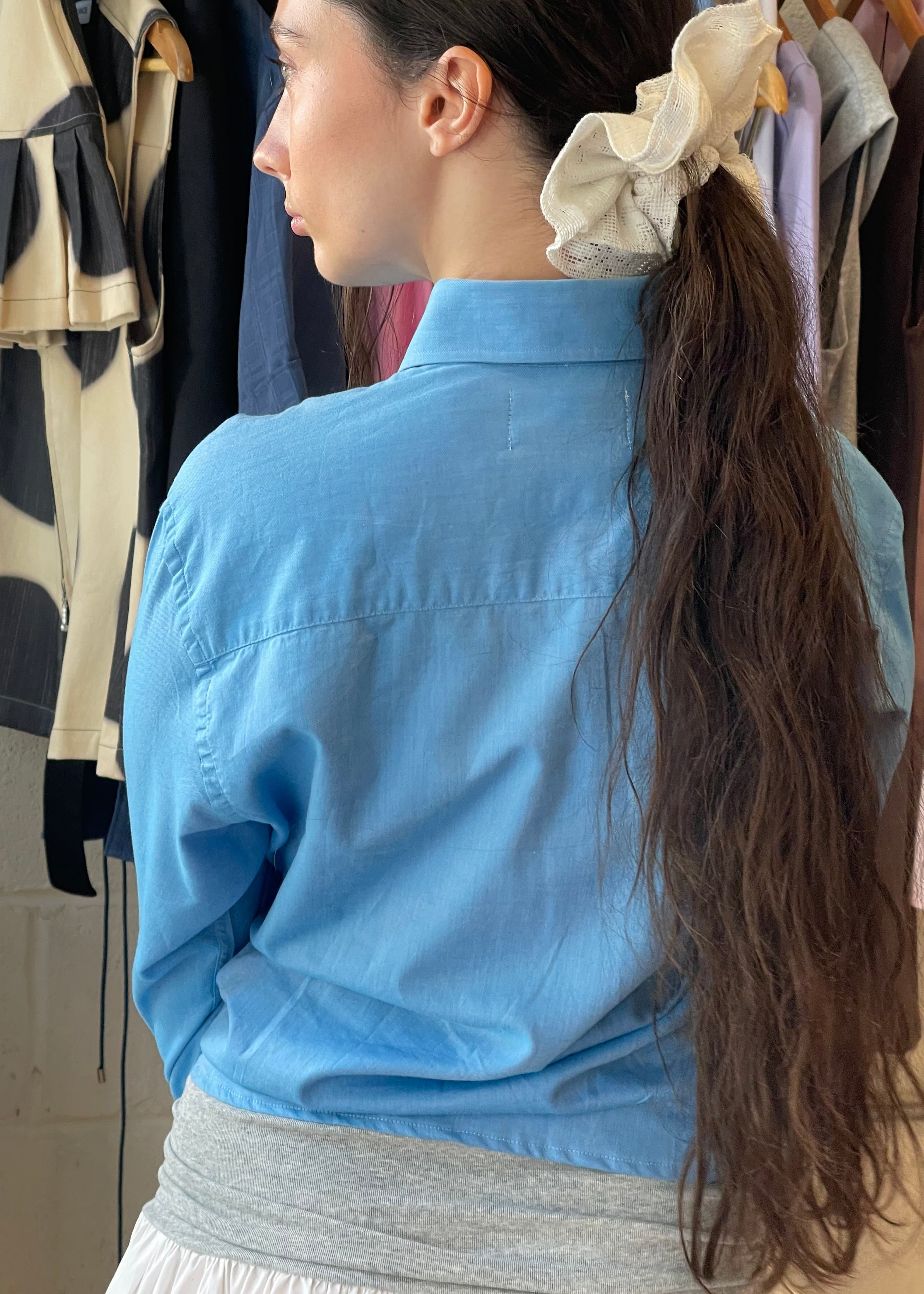 Cascade Shirt in Sky Blue