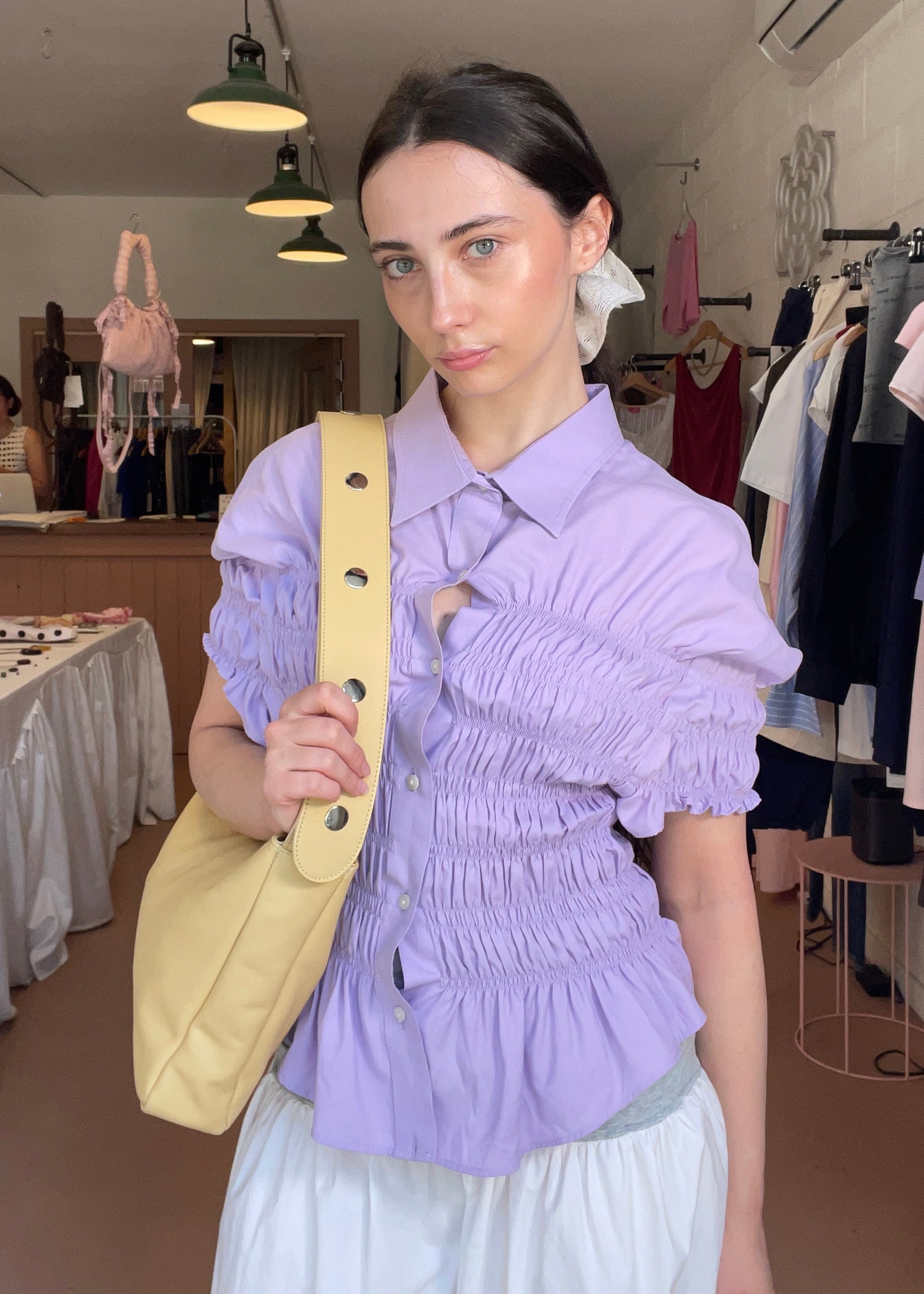 Poetica Shirt in Lilac