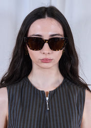 A.Kjaerbede Kaws Black yellow Sunglasses 