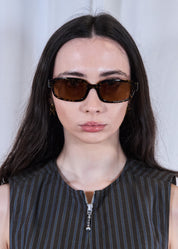 A.Kjaerbede Will Black yelllow Sunglasses 
