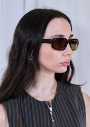 A.Kjaerbede Will Black yelllow Sunglasses 