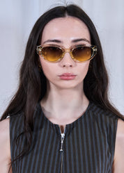 A.Kjaerbede Winnie Ecru Sunglasses