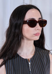 A.Kjaerbeden Winnie Brown Sunglasses 