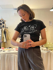 Sailor Makoto | I'm a Shop-a-frolic Baby Tee Black