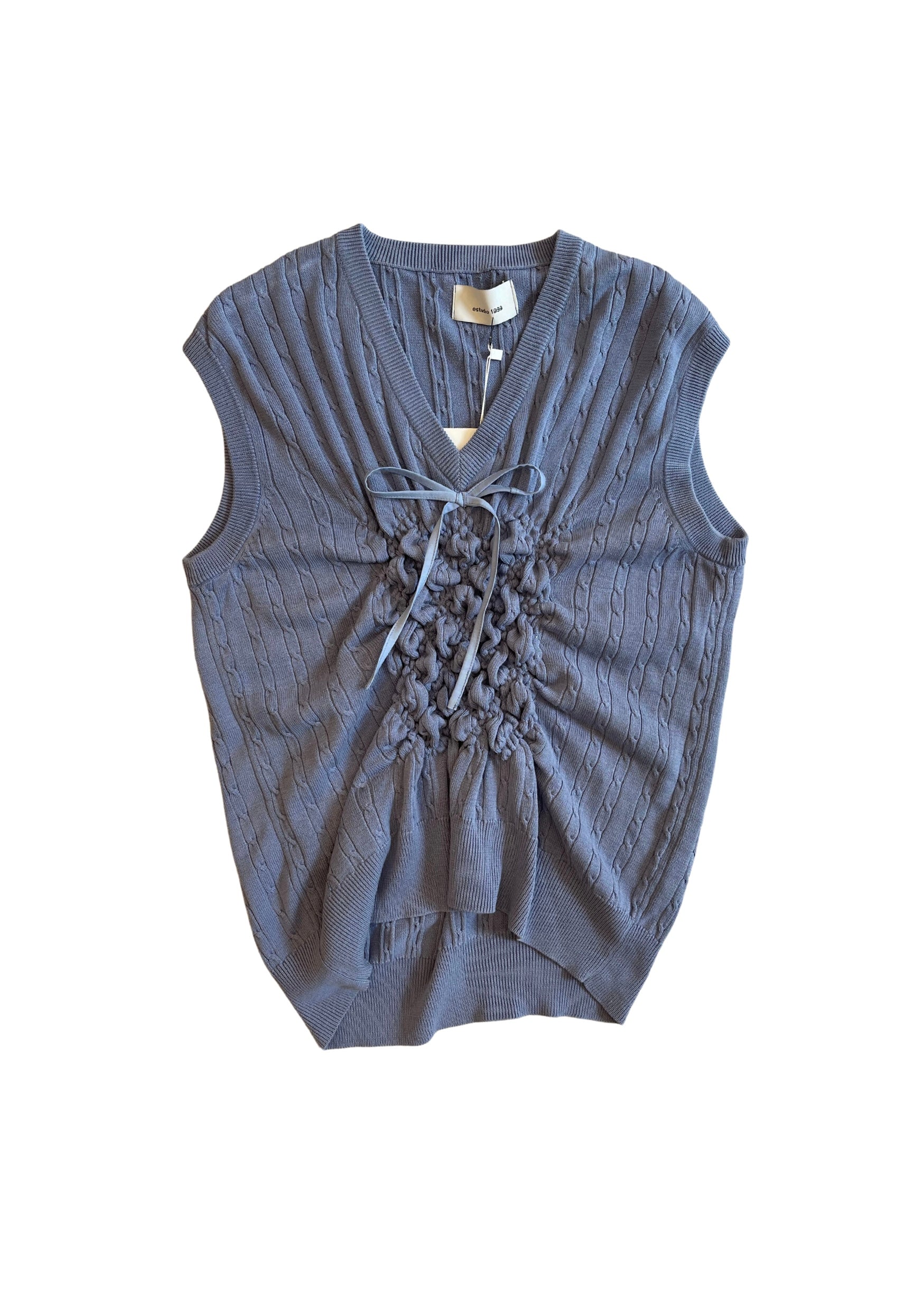 Anhelo Knit Vest Flatlay