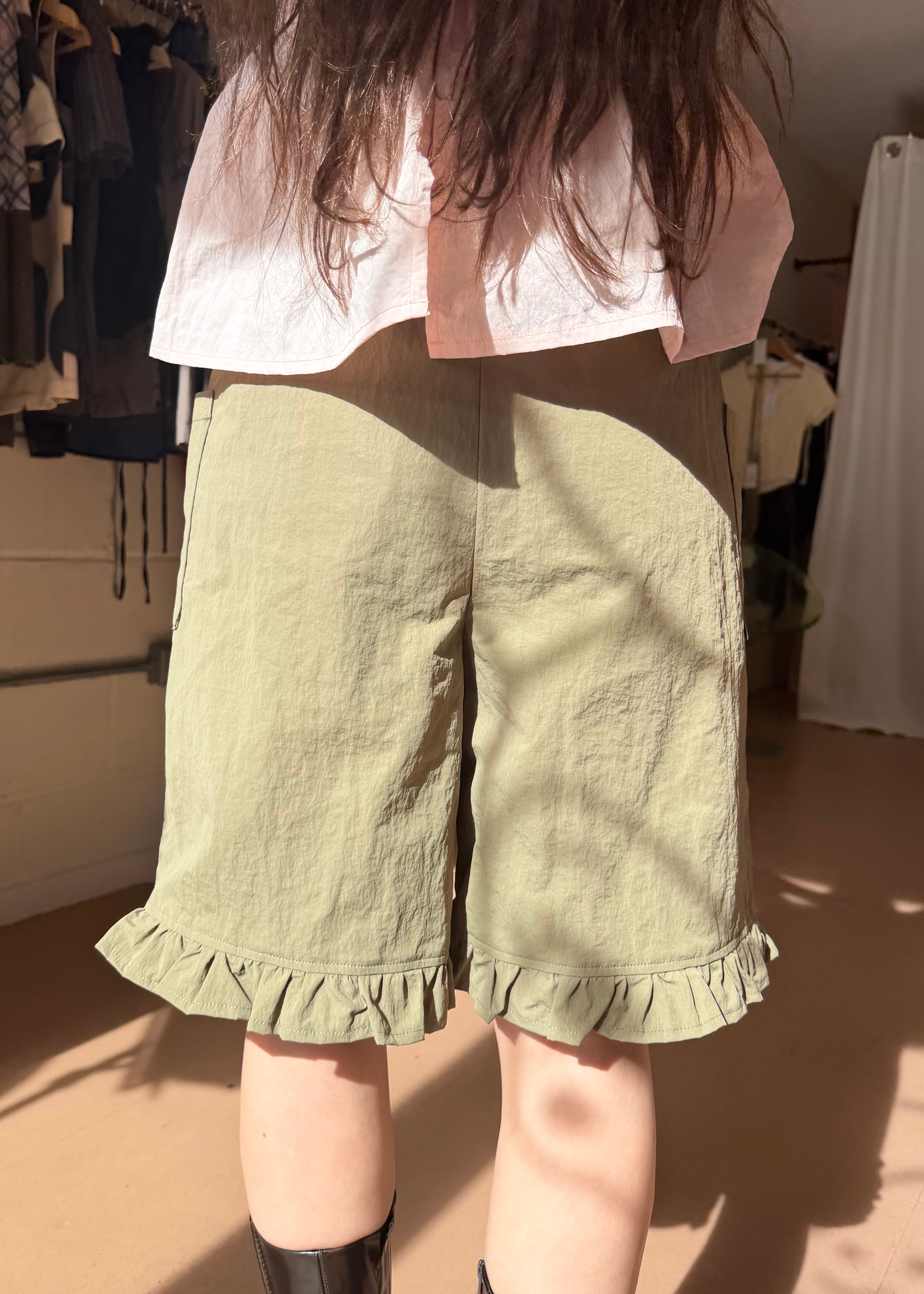 Thrills Bloomers Pink Khaki