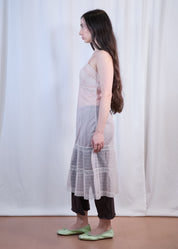Baby Pink Lace Slip Dress
