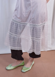 Baby Pink Lace Slip Dress