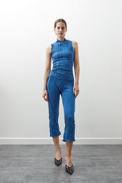 Mariola Homoncik Barbele Tank Top Indigo