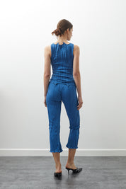 Mariola Homoncik Barbele Tank Top Indigo