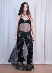 Black Lace Dress Floral