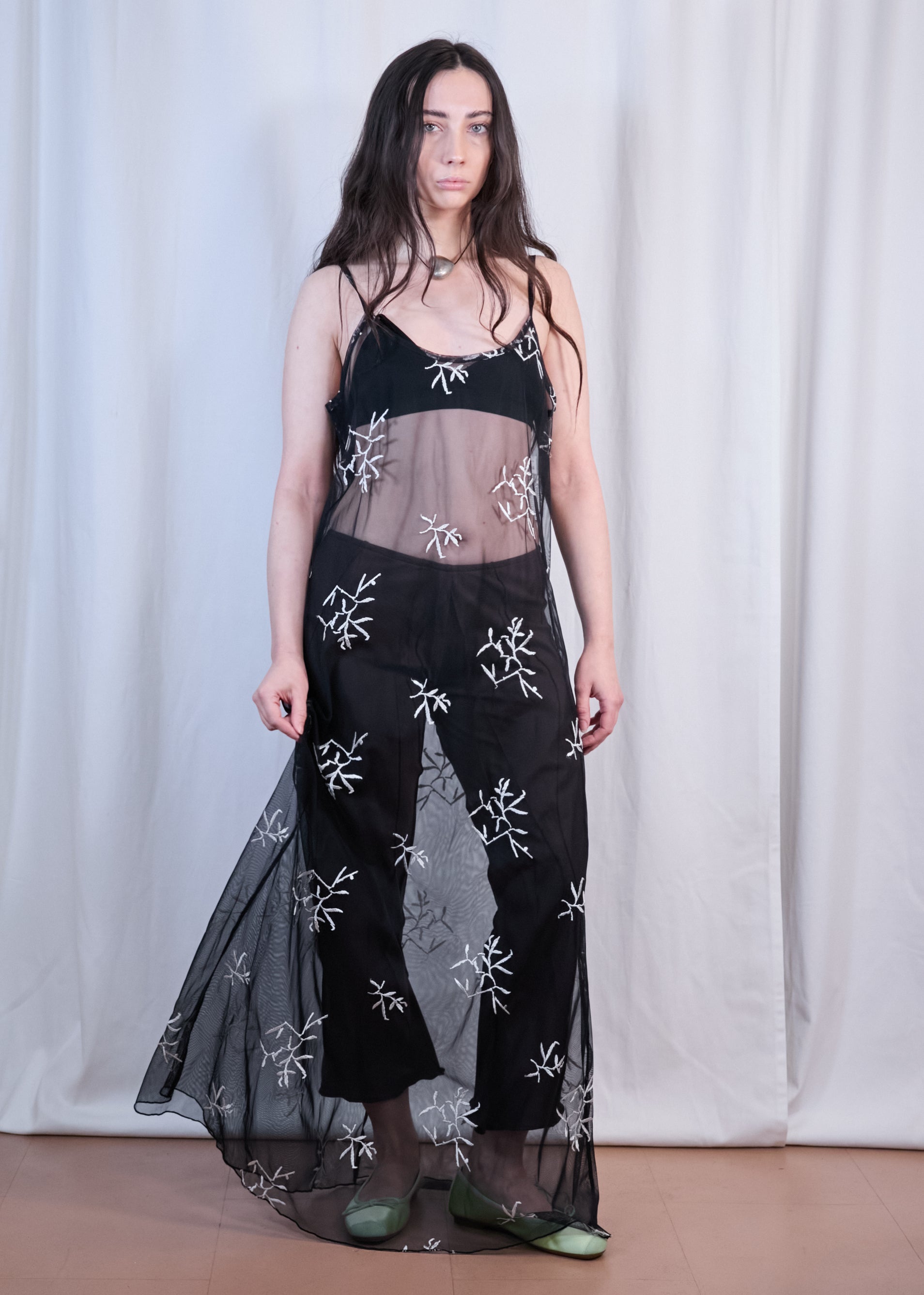 Black Lace Dress Floral
