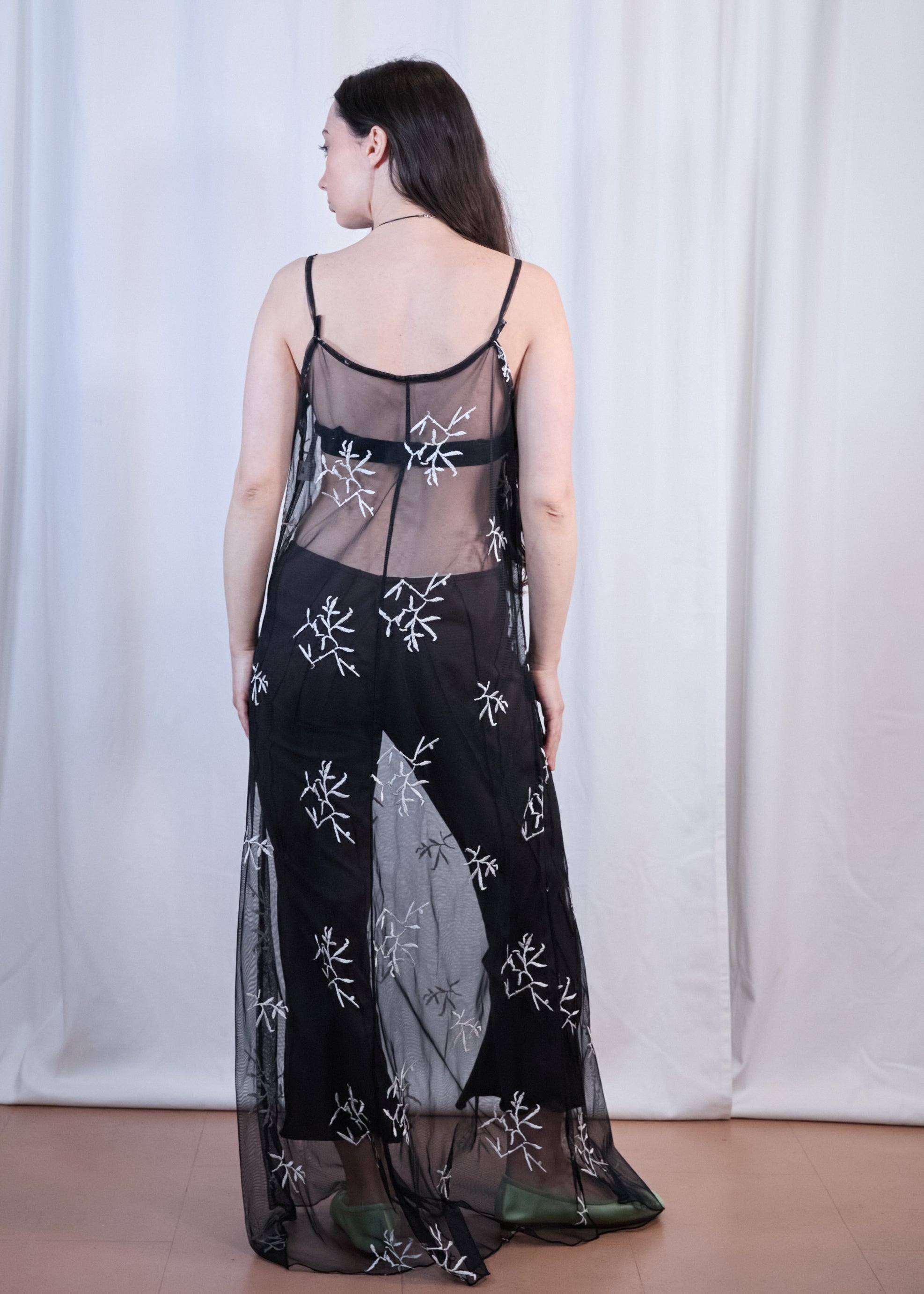 Black Lace Dress Floral