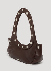 Sali Bag in Nappa Leather Brown Chocolate
