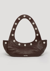 Sali Bag in Nappa Leather Brown Chocolate