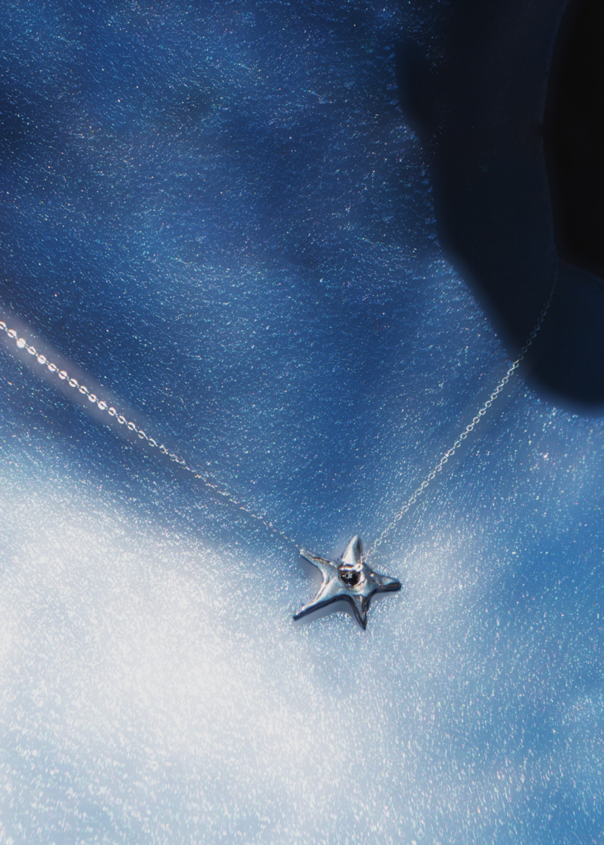 Alba Carinae Silver Necklace