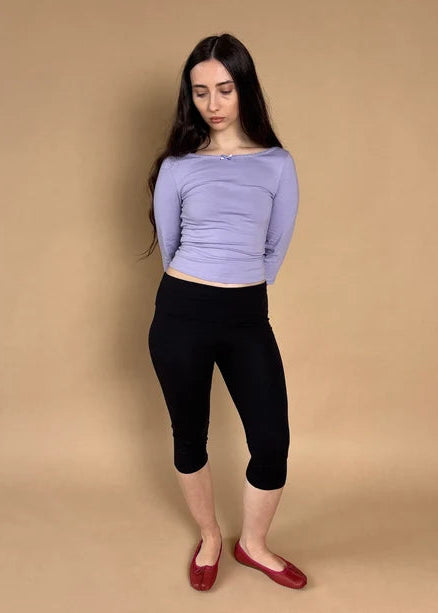 Carly Capris Black