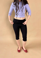 Carly Capris Black