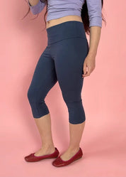 Carly Capris Denim Blue