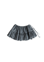 Catheclisma Miel Skirt Vichy Cotton Flat