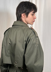 Celosia_Re Green Eyelet Trench