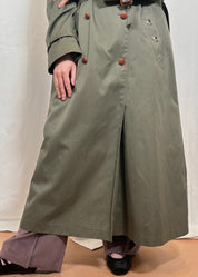 Celosia_Re Green Eyelet Trench
