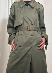 Celosia_Re Green Eyelet Trench